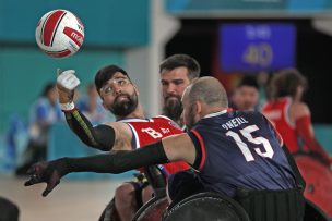 Chile sufre dura caída ante Estados Unidos en el rugby en silla de ruedas