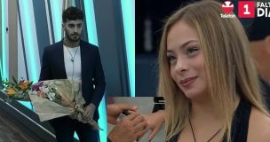 Muy enamorado: Jorge formalizó relación con Skarleth con flores y hasta un anillo en Gran Hermano