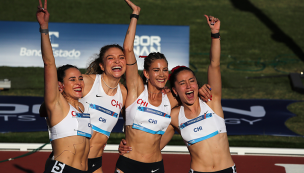 Team Chile consigue medalla de plata y récord nacional en el 4x100 femenino en los Panamericanos