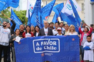 RN inicia campaña territorial llamando a votar A Favor