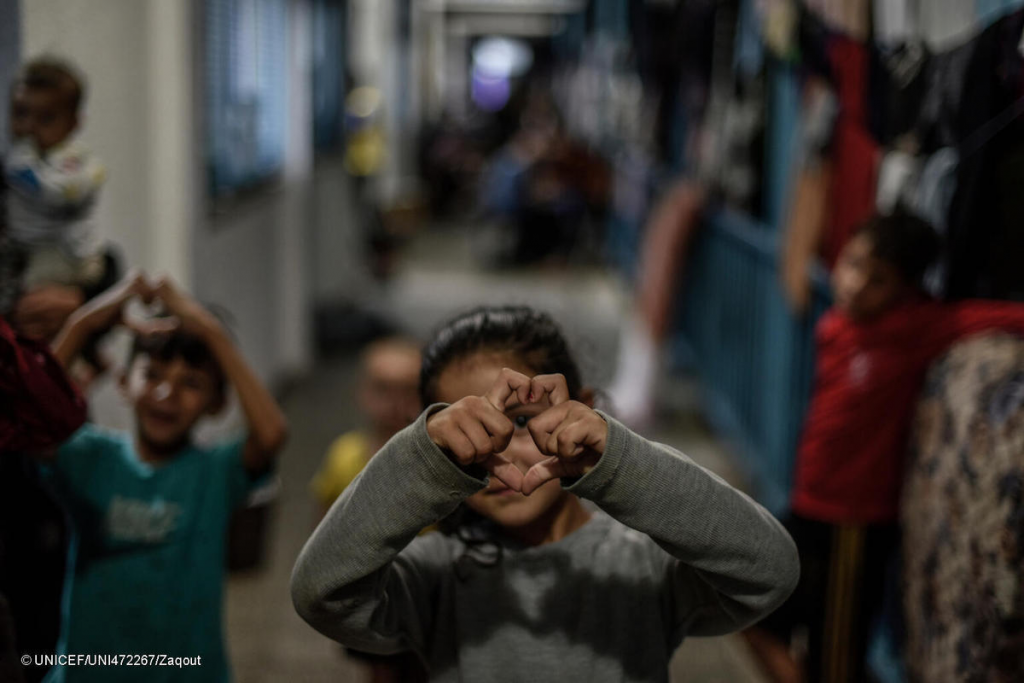 UNICEF teme la muerte de “innumerables niños” en Gaza por crisis sanitaria