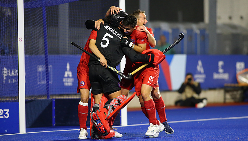 Chile logra histórica clasificación a la final de hockey césped masculino