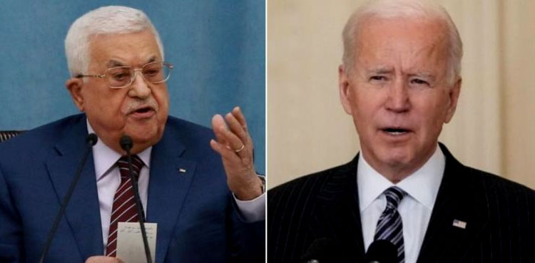 Presidente de Palestina pide a Biden que use su prestigio internacional para detener de inmediato el “genocidio” israelí en Gaza