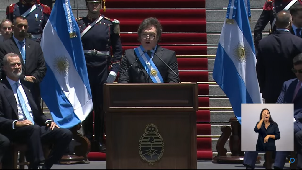 Javier Milei ya es el nuevo presidente de Argentina