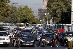 Suspendieron tránsito en avenida Santa María tras accidente de trásito