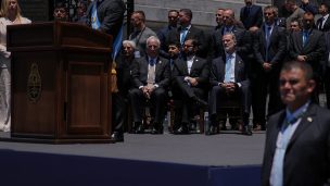 Presidente Boric estuvo presente en la asunción de Javier Milei como nuevo presidente de Argentina