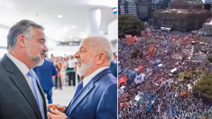 Un ministro de Lula aplaudió a los argentinos que protestaron contra el plan 