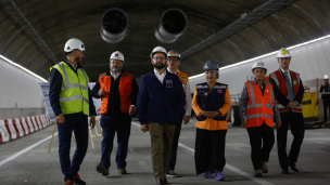 Presidente Boric da inicio a las obras de la Autopista Américo Vespucio Oriente II