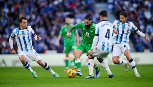 Betis de Pellegrini iguala ante Real Sociedad y suma tres partidos sin triunfos