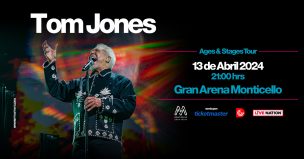 Tom Jones anuncia segundo show en Chile