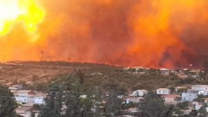 Valparaíso: Conaf entregó nuevo balance sobre los 4 incendios que se mantienen activos en la región