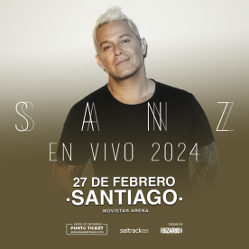 Alejandro Sanz vuelve a Santiago el próximo año