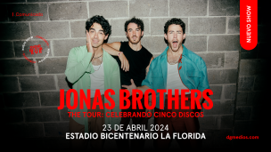 Jonas Brothers vuelven a Chile