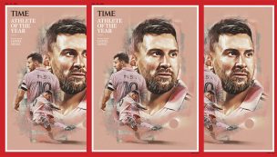 Nuevo reconocimiento para Messi: fue elegido el “Atleta del año” por la revista Time