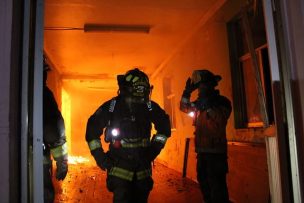 Atentado incendiario en el Biobío deja una vivienda destruida