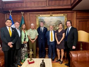 Amarillos se reúne con el general de Carabineros, Ricardo Yáñez