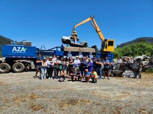 Hualaihué: Cerca de 40 toneladas de chatarra serán recicladas gracias a campaña comunitaria