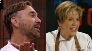 “Es tonto este hue…”: El tenso cruce de Paulina Nin y Jordi Castell en “Top Chef”