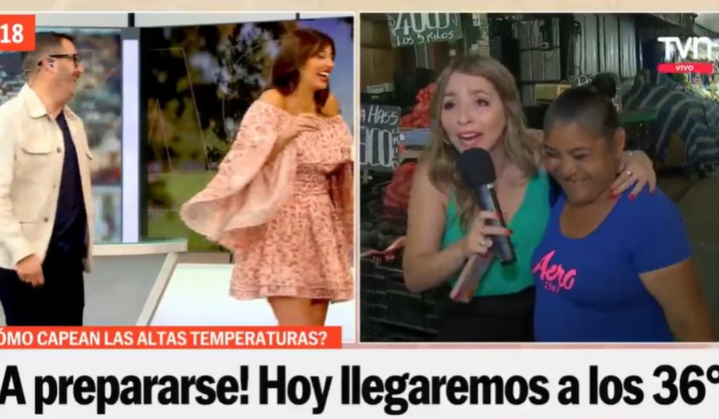 “Un beso al Mega…”: El divertido momento que se vivió en el matinal Buenos Días a Todos