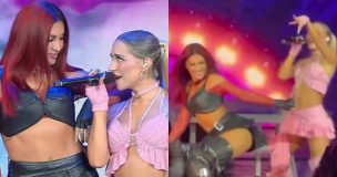 Karen Paola acompañó a Princesa Alba en Olmué y aumentaron la temperatura con twerking