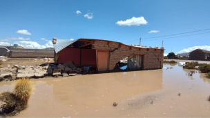 Colchane: Fuertes precipitaciones causaron inundaciones en la localidad de Cariquima