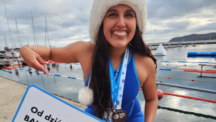 Bárbara Hernández cosechó seis medallas en la Gdynia Wold Cup de aguas gélidas