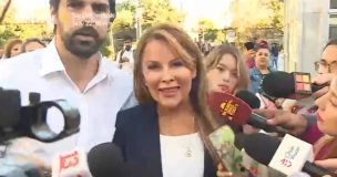 Con discusión incluida: Así fue el caótico arribo de Cathy Barriga al Centro de Justicia