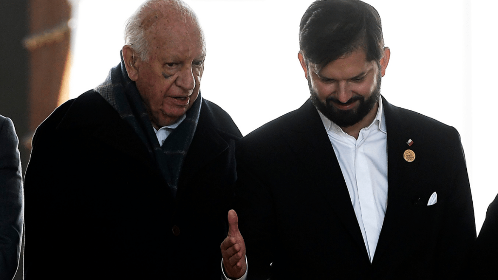 Presidente Boric por anuncio de Ricardo Lagos: “Aprender de su experiencia ha sido tremendamente beneficioso”