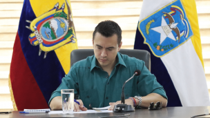 Ecuador: Noboa dice que los grupos criminales 