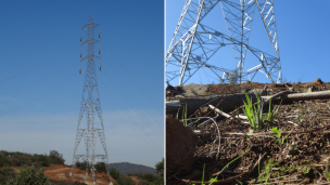 SMA ordena la detención transitoria a la instalación de 10 torres de transmisión eléctrica en la Cordillera de la Costa