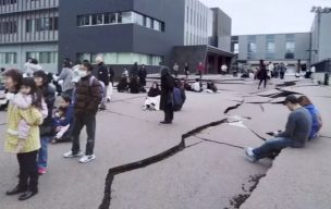 Llegan los primeros tsunamis a la costa oeste de Japón tras terremoto