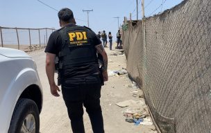 PDI detuvo a cuatro imputados por homicidio en Quebrada Encantada de Arica