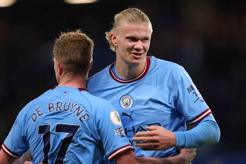 ¡Una locura! Haaland y De Bruyne se hicieron un festín en la FA Cup