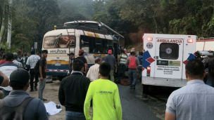 Choque de dos buses deja al menos 17 muertos en Honduras