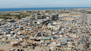 Camarógrafo turco de TRT pierde una pierna tras ataque de Israel en el centro de Gaza