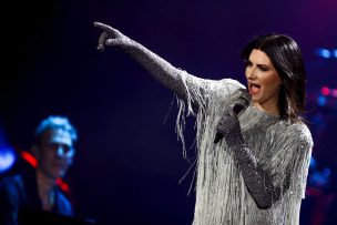 Laura Pausini en su regreso a Chile: 