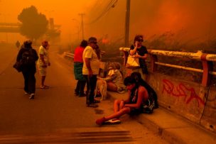 Incendios en Valparaíso: Piden evacuar sector de El Salto