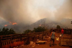 Balance Subtel: Se han enviado 29 mensajes SAE en la zona central por incendios forestales