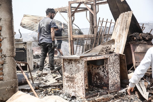 Incendio en Valparaíso 