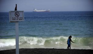 Niño de 14 años desapareció en playa no apta para el baño de Puerto Saavedra