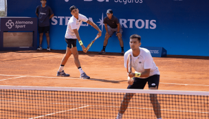 La dupla Tabilo-Barrios parte con el pie derecho su participación en el Chile Open