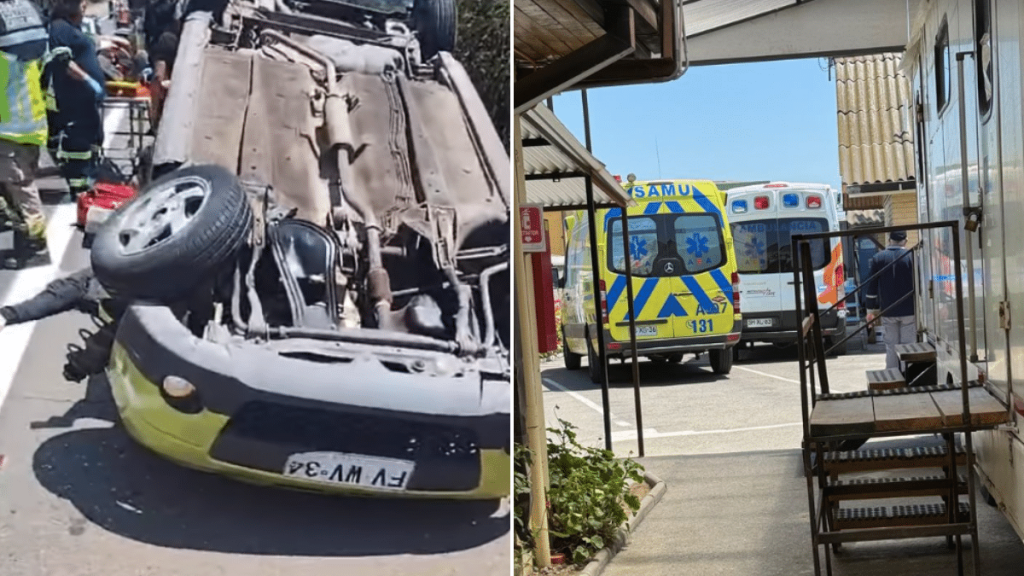 “Balbi El Chamako” sufre accidente de tránsito cuando iba con ayuda para damnificados por incendios en Valparaíso