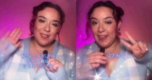 Christell Rodríguez agradeció el éxito de su hit hablando japonés