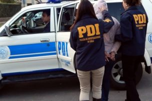 PDI detiene en flagrancia a sujeto en la RM por VIF