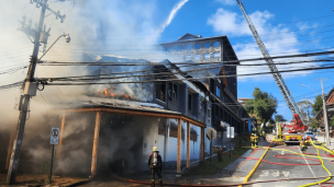 Puerto Varas: Confirman un cuarto fallecido tras incendio en mall chino