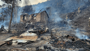 Región de O'Higgins: 73 viviendas destruidas y más de 8.800 hectáreas consumidas por los incendios forestales