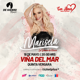 Marisela se presentará en Viña del Mar