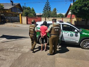 Mujer es detenida por quemar una mediagua tras discusión sentimental: Provocó un incendio forestal en Traiguén