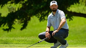 Sale de la parte alta: Cristóbal Del Solar tuvo irregular jornada en el México Open del PGA Tour