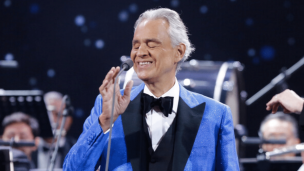 Andrea Bocelli hace vibrar a la Quinta Vergara en la segunda noche del Festival de Viña 